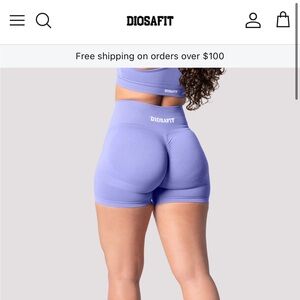 Diosafit Radiant Short Shorts 4”